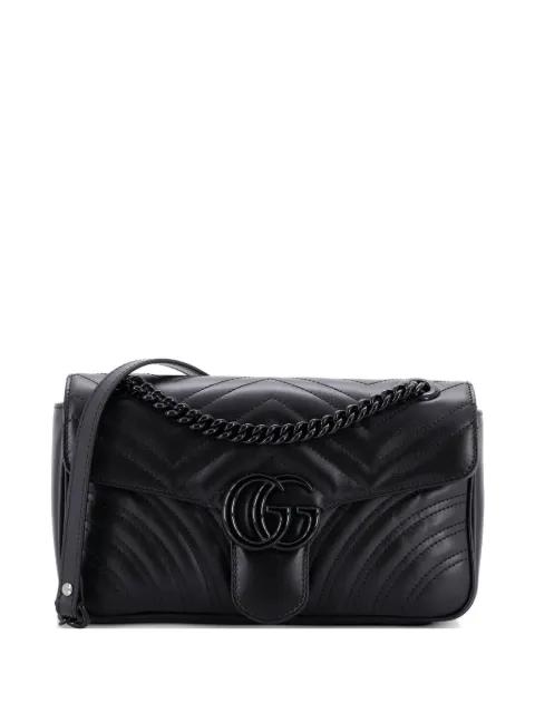 GG Marmont Flap Bag Matelasse Leather Medium shoulder bag by GUCCI 