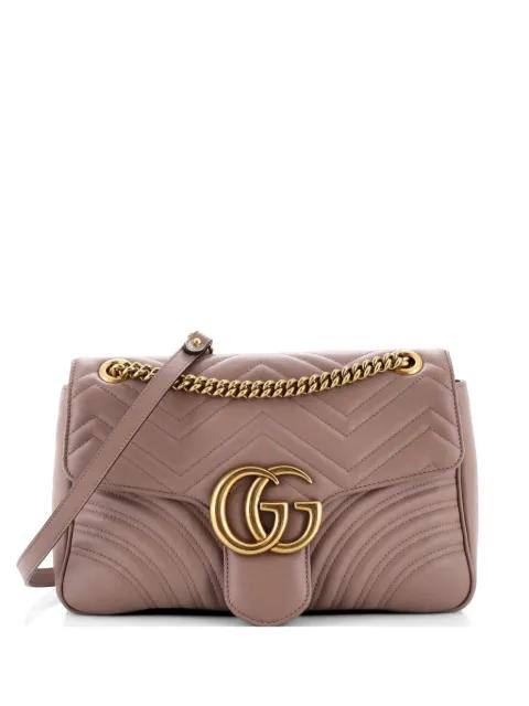 GG Marmont Flap Bag Matelasse Leather Medium shoulder bag by GUCCI 