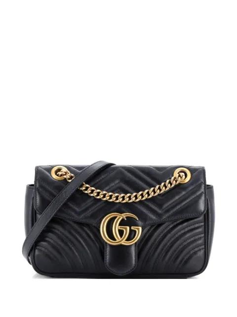GG Marmont Flap Bag Matelasse Leather Medium shoulder bag by GUCCI 