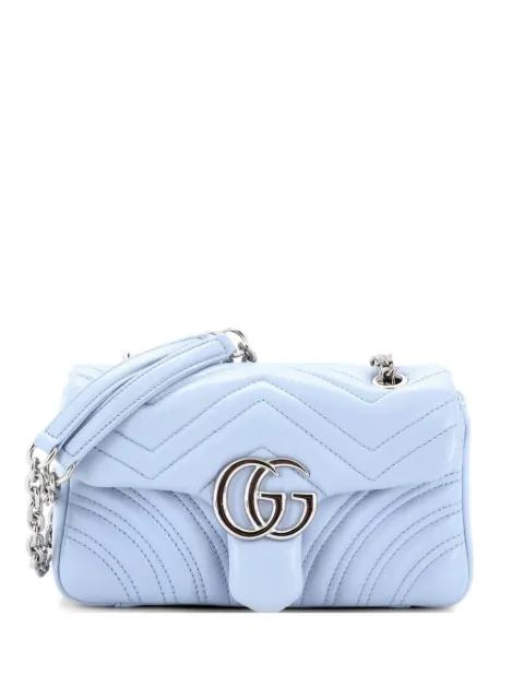 GG Marmont Flap Bag Matelasse Leather Mini crossbody bag by GUCCI 