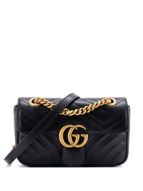 GG Marmont Flap Bag Matelasse Leather Mini crossbody bag by GUCCI 