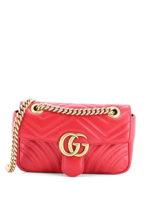 GG Marmont Flap Bag Matelasse Leather Mini crossbody bag by GUCCI 