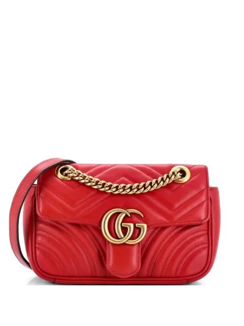 GG Marmont Flap Bag Matelasse Leather Mini crossbody bag by GUCCI 