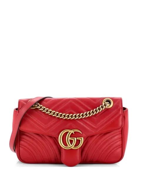 GG Marmont Flap Bag Matelasse Leather Small crossbody bag by GUCCI 