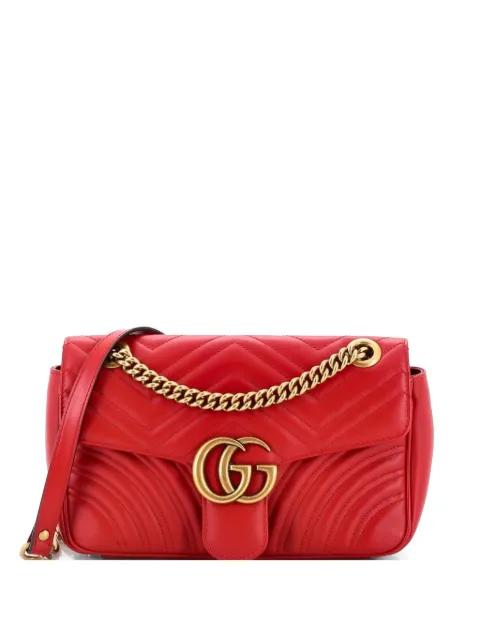 GG Marmont Flap Bag Matelasse Leather Small crossbody bag by GUCCI 