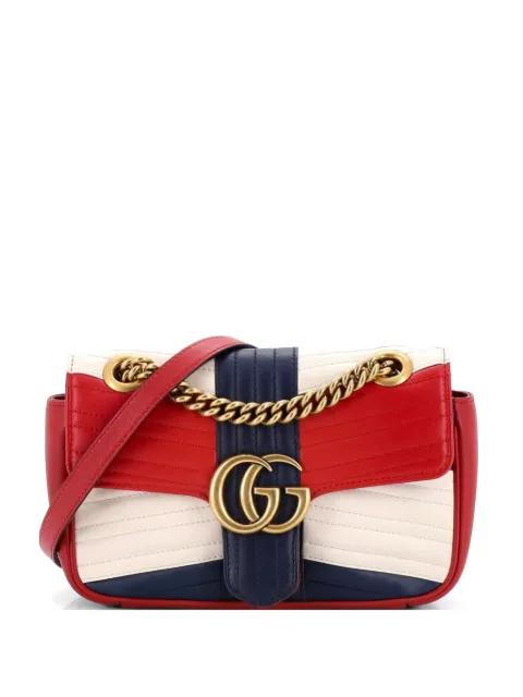 GG Marmont Flap Bag Matelasse Leather Small crossbody bag by GUCCI 