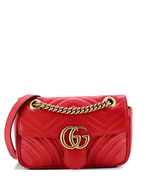 GG Marmont Flap Bag Matelasse Leather Small crossbody bag by GUCCI 