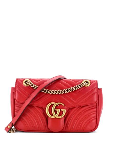 GG Marmont Flap Bag Matelasse Leather Small crossbody bag by GUCCI 