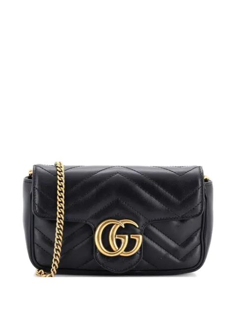 GG Marmont Flap Bag Matelasse Leather Super Mini crossbody bag by GUCCI 