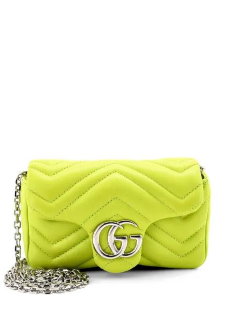 GG Marmont Flap Bag Matelasse Leather Super Mini crossbody bag by GUCCI 