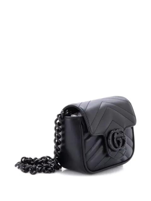 GG Marmont Flap Matelasse Leather Mini belt bag by GUCCI GG Marmont Flap Matelasse Leather Mini belt bag by GUCCI
