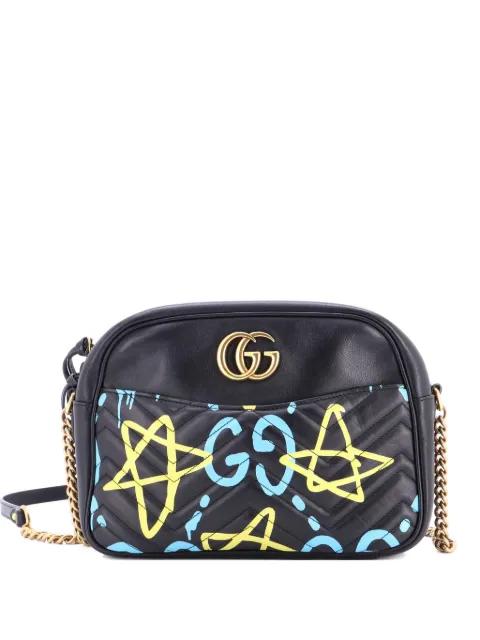 GG Marmont GucciGhost Matelasse Leather Medium shoulder bag by GUCCI 
