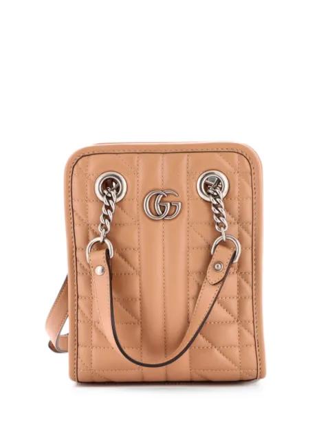 GG Marmont Handle Matelasse Leather Mini crossbody bag by GUCCI 
