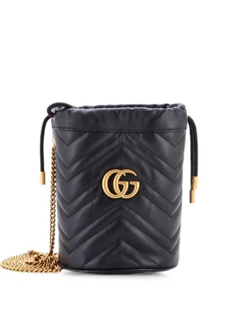 GG Marmont Matelasse Leather Mini bucket bag by GUCCI 