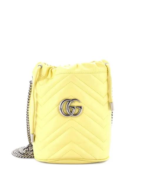 GG Marmont Matelasse Leather Mini bucket bag by GUCCI 
