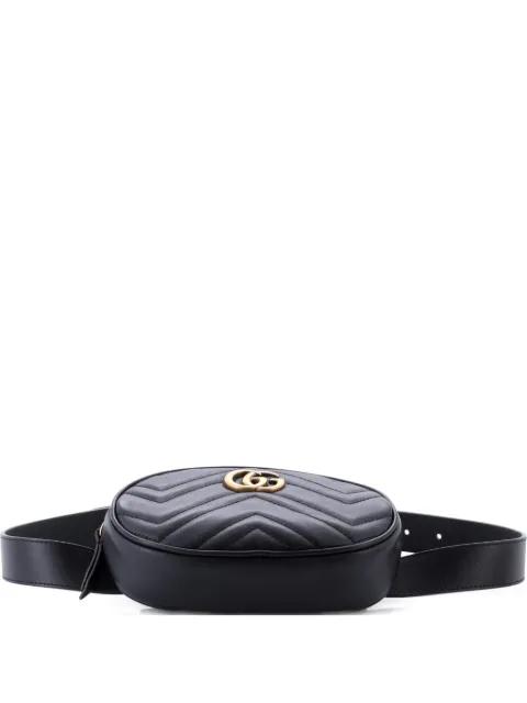 GG Marmont Matelasse Leather belt bag by GUCCI 