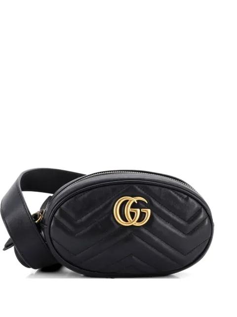 GG Marmont Matelasse Leather belt bag by GUCCI 