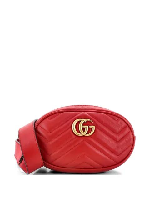 GG Marmont Matelasse Leather belt bag by GUCCI 