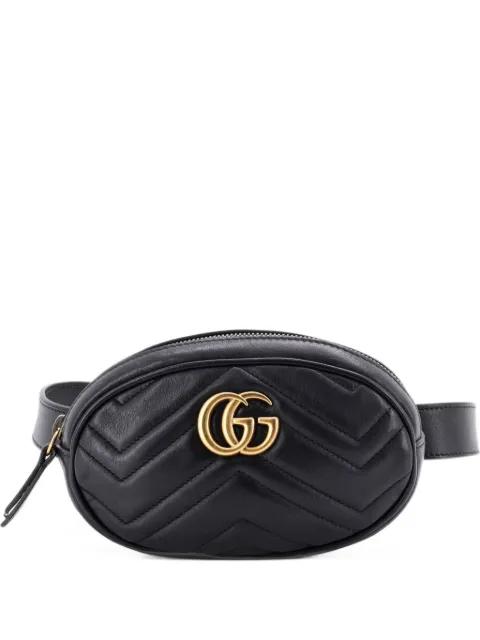 GG Marmont Matelasse Leather belt bag by GUCCI 