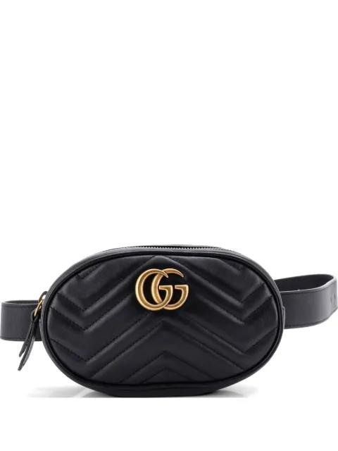 GG Marmont Matelasse Leather belt bag by GUCCI 