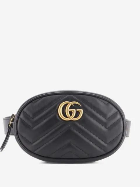 GG Marmont Matelasse Leather belt bag by GUCCI 
