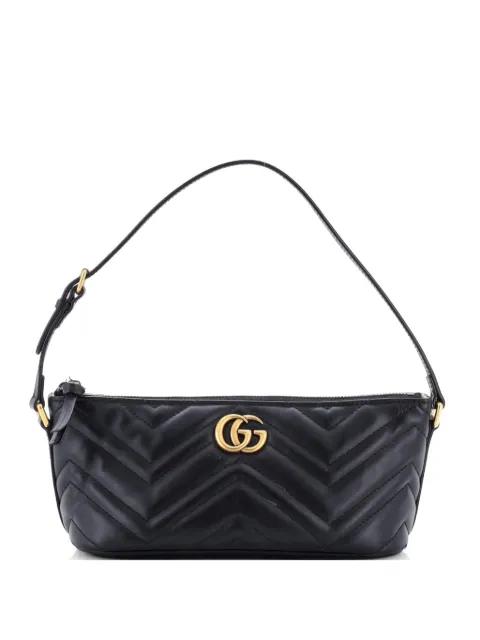 GG Marmont Pochette Shoulder Bag Matelasse Leather Small hobo bag by GUCCI 