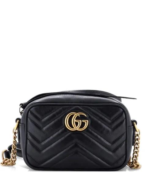 GG Marmont Shoulder Bag Matelasse Leather Mini crossbody bag by GUCCI 