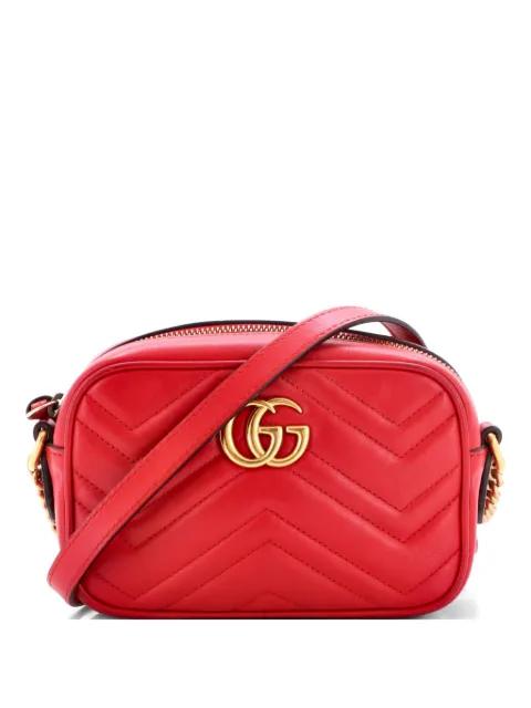 GG Marmont Shoulder Bag Matelasse Leather Mini crossbody bag by GUCCI 