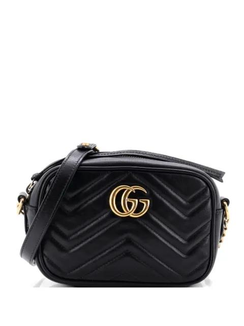 GG Marmont Shoulder Bag Matelasse Leather Mini crossbody bag by GUCCI 