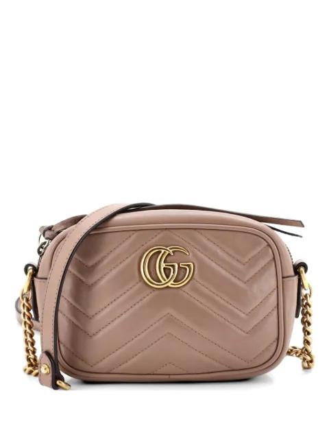 GG Marmont Shoulder Bag Matelasse Leather Mini crossbody bag by GUCCI 
