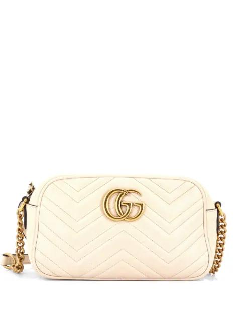 GG Marmont Shoulder Bag Matelasse Leather Small crossbody bag by GUCCI 