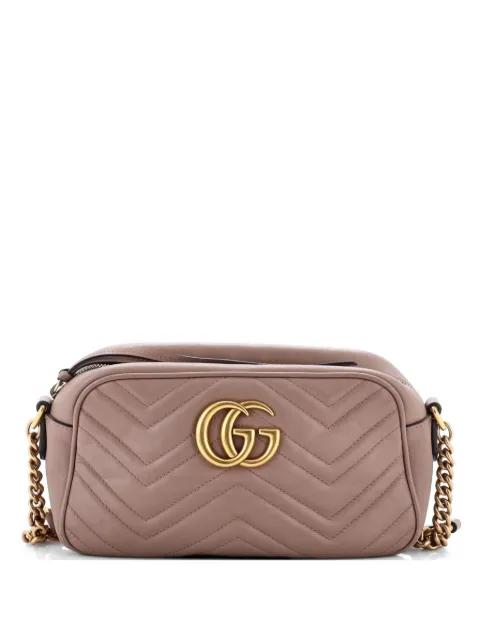 GG Marmont Shoulder Bag Matelasse Leather Small crossbody bag by GUCCI 