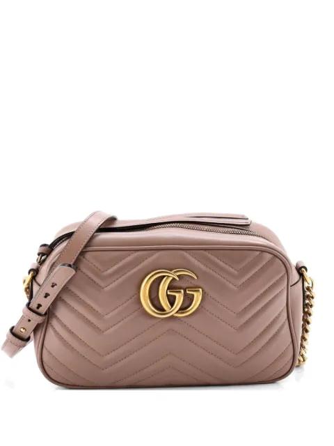 GG Marmont Shoulder Bag Matelasse Leather Small crossbody bag by GUCCI 