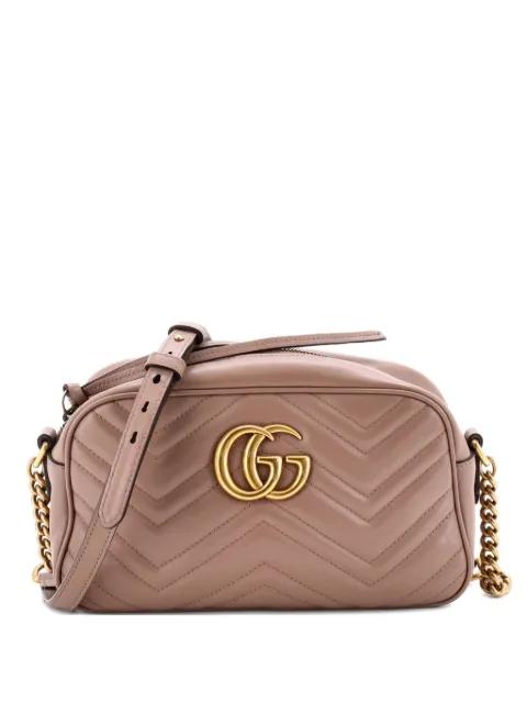 GG Marmont Shoulder Bag Matelasse Leather Small crossbody bag by GUCCI GG Marmont Shoulder Bag Matelasse Leather Small crossbody bag by GUCCI
