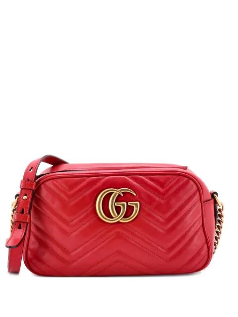 GG Marmont Shoulder Bag Matelasse Leather Small crossbody bag by GUCCI GG Marmont Shoulder Bag Matelasse Leather Small crossbody bag by GUCCI