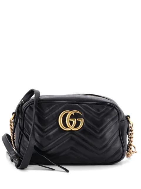 GG Marmont Shoulder Bag Matelasse Leather Small crossbody bag by GUCCI 