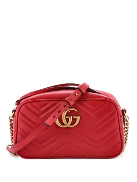 GG Marmont Shoulder Bag Matelasse Leather Small crossbody bag by GUCCI GG Marmont Shoulder Bag Matelasse Leather Small crossbody bag by GUCCI