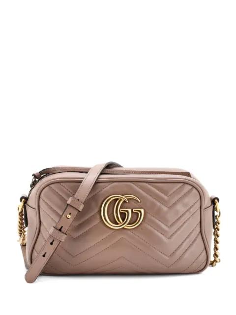 GG Marmont Shoulder Bag Matelasse Leather Small crossbody bag by GUCCI 