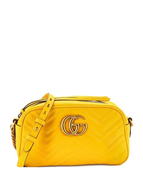 GG Marmont Shoulder Bag Matelasse Leather Small crossbody bag by GUCCI GG Marmont Shoulder Bag Matelasse Leather Small crossbody bag by GUCCI
