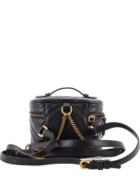 GG Marmont Vanity Matelasse Leather Mini backpack by GUCCI GG Marmont Vanity Matelasse Leather Mini backpack by GUCCI