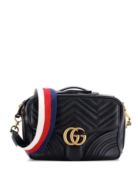 GG Marmont Zip Around Camera Bag Matelasse Leather Small shoulder bag by GUCCI 
