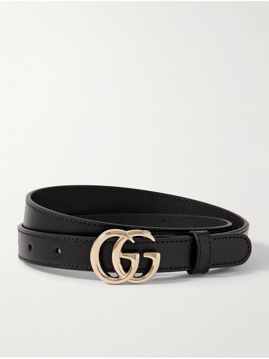 GG Marmont leather belt by GUCCI