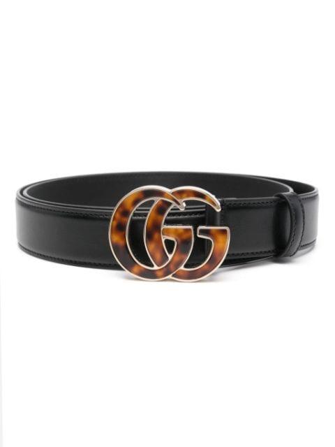 GG Marmont leather belt by GUCCI