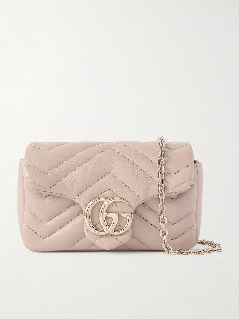 GG Marmont mini matelassé leather shoulder bag by GUCCI
