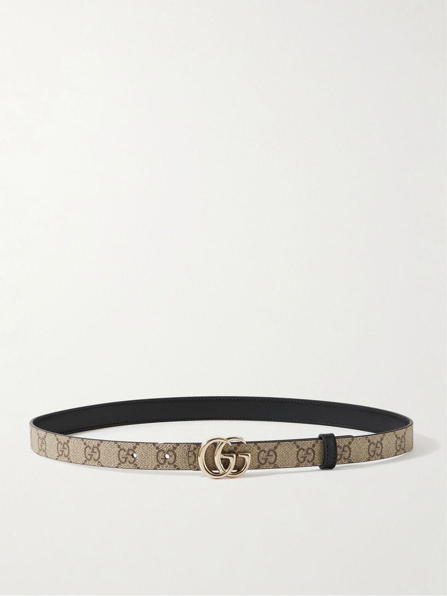 GG Marmont reversible leather belt by GUCCI