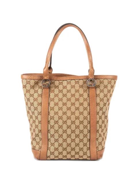 GG Miss logo-pattern tote bag by GUCCI 