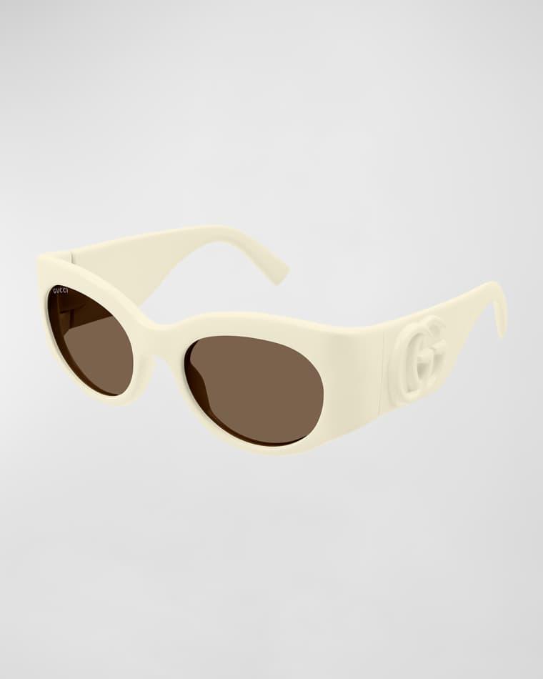 GG Plastic Round Sunglasses by GUCCI