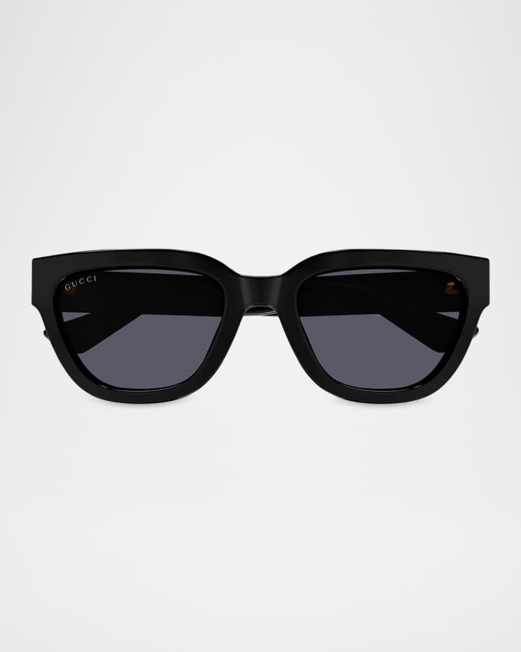 GG Square Plastic Sunglasses by GUCCI