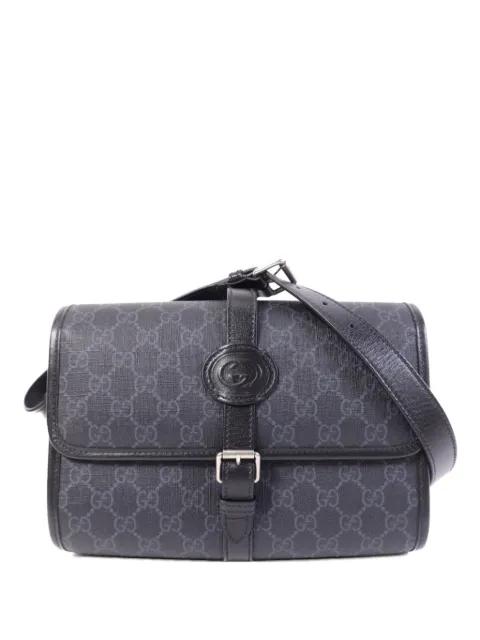 GG Supreme Interlocking shoulder bag by GUCCI 