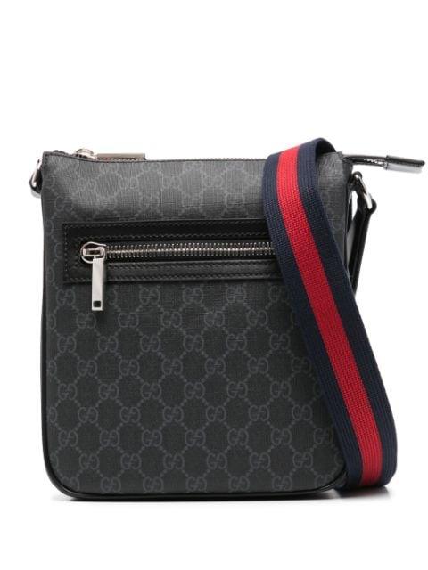 GG Supreme canvas messenger bag by GUCCI